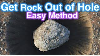 Remove Rock From a Deep Hole