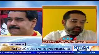 "La actuación del CNE es una incógnita": Eugenio Martinez periodista sobre elecciones regionales