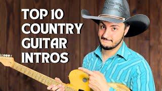 TOP 10 Country Guitar Intros Of ALL TIME!