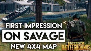 New PUBG Map Savage First Impressions & Gameplay