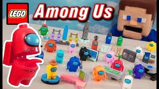 AMONG US LEGO Bootleg Sets - Crewmate, IMPOSTER, Spaceship & More