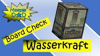 Wasserkraft - Brettspiel Board Check