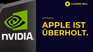 NVIDIA überholt Marktwert von Apple | $3 Bio. Marktwert geknackt