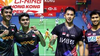 Carnando/Maulana (INA) VS Gutama/Isfahani (INA) | Semifinal Badminton Hongkong Open 2024