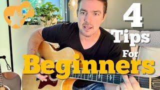 4 Tips for Older Beginners | Easy Guitar Lesson