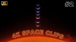 [4K] Space Scenepack | Space Clips For Edits #2