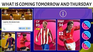 WHAT IS COMING TOMORROW AND THURSDAY | EVENTS AND REWARDS | PES 2021 MOBILE