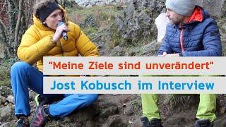 Profi-Bergsteiger Jost Kobusch im Interview: "Meine Ziele sind unverändert"