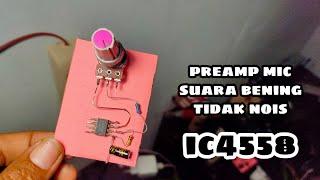 preamp mic suara bening