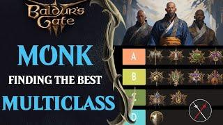 Baldur's Gate 3 Monk Multiclassing Guide & Ranking