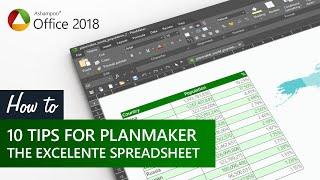 Ashampoo Video Tutorial: 10 tips for PlanMaker