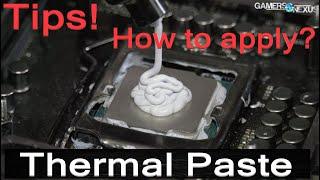 Paano nga ba mag Thermal Paste sa CPU ? HOW TO APPLY THERMAL PASTE PROPERLY ?