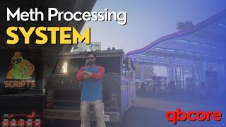 QBCore | Meth Van Processing Script | FiveM | Inspired Breaking Bad