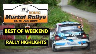 MURTAL RALLYE 2024 | RALLY HIGHLIGHTS | BEST OF WEEKEND | ÖSTERREICHISCHE RALLYE STAATSMEISTERSCHAFT