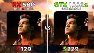 RX 580 vs GTX 1660 Super / 1660s | 10 Games Tested