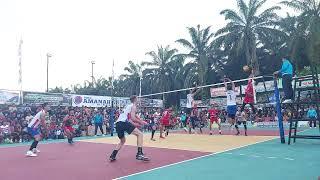 SPIKE 3 METER BOY ARNES TAK TERBENDUNG RENDY BULLE RUSIA CS ,SKOR 3-1 FULL PENONTON DI KAMPAR