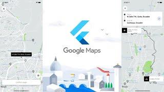 Flutter - Uber clone with google maps and advanced markers