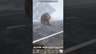 7 Days To Die - Bear Was Waiting For Me!! #shorts