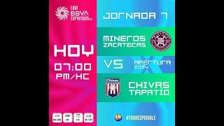 LIGA DE EXPANSIÓN | MINEROS VS TAPATÍO