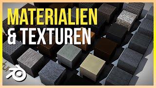 How to assign Materials & Textures in Blender 2.8 | Blender 2.8 Beginner Tutorial