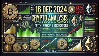 Crypto Analysis 16 Dec 2024: Proof-Backed Insights & Indicators! #cryptocurrency #crypto