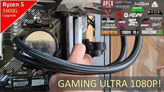 Bikin AMD Ryzen 5 5600G bisa gaming 1080P set Ultra! Cukup siapin dana segini aja, PC jadi kenceng!