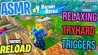 ASMR Gaming  Fortnite Tryhard Relaxing Triggers + Mouth Sounds  Controller Sounds + Whispering 