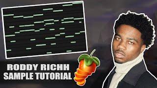 How To Make WAVY Samples With A Real Flute For Roddy Ricch | FL Studio 20 Tutorial