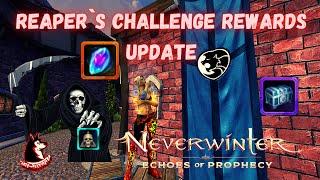 Neverwinter Mod 21 - Reaper`s Challenge Shard of Greater Empowerment Mount Collars Updated Rewards