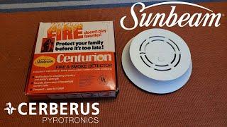 Sunbeam Centurion 45-31 Smoke Detector w/ Button | Unbox & Test