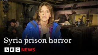 Syria frontline: inside Assad’s notorious jail of torture and execution | BBC News