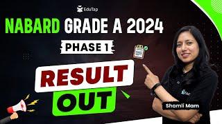 NABARD Grade A 2024 Phase 1 Exam Result Out | NABARD Grade A Phase 2 Preparation Strategy | EduTap