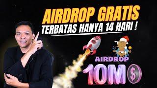 Airdrop Potensial Namun Terbatas, Hanya 2 Minggu aja.!! Buruan Gasss