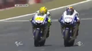 Rossi vs Lorenzo Catalunya 2009 (Guido Meda)