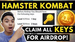 HAMSTER KOMBAT COLLECT ALL KEYS FOR AIRDROP! WHEN IS THE AIRDROP OF HAMSTER KOMBAT? NEW UPDATE!