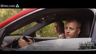 Kimi Raikkonen TV Spot for 2020 Alfa Romeo Stelvio QV