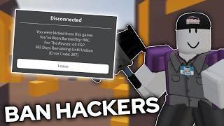 How YOU Can BAN HACKERS In Arsenal... (Roblox Arsenal)