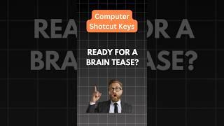 Shortcut Key Quiz App #shorts #thecodingbus