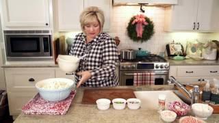 White Chocolate Peppermint Treats- Cooking Today with Amy Hannon