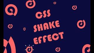 css shake animation