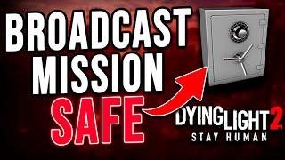 How To FIND And OPEN SAFE in BROADCAST Mission Dying Light 2