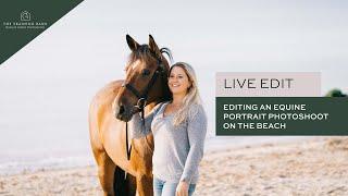 Live Equine Beach Shoot Edit with Emily