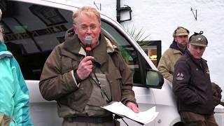 Mark Bowler from Fly Fishing Magazine gives speech on opening 2020 River Tay Salmon fishing season