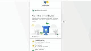 Google Security Checkup