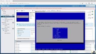 Install, Configure Debian Server 9.3 and Install VMware Tools on VMware vSphere Hypervisor ESXi 6.5