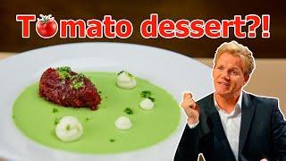 Recreating the Winning Dessert from Masterchef S4 - Tomato Basil Panna Cotta