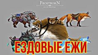 ЕЗДОВЫЕ ЕЖИ В ОБНОВЛЕНИИ! НОВЫЕ МАУНТЫ! Frostborn Action RPG