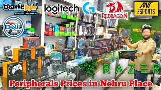 Gaming Peripherals Prices in Nehru Place Computer Market Keyboard, Mouse, Controller & Headphones