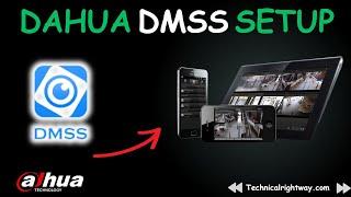 Dahua DMSS Setup how to connect the Dahua  CCTV DVR on mobile live view 🪟