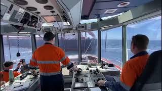 Tugboat Training manoeuvre 186 Whistler